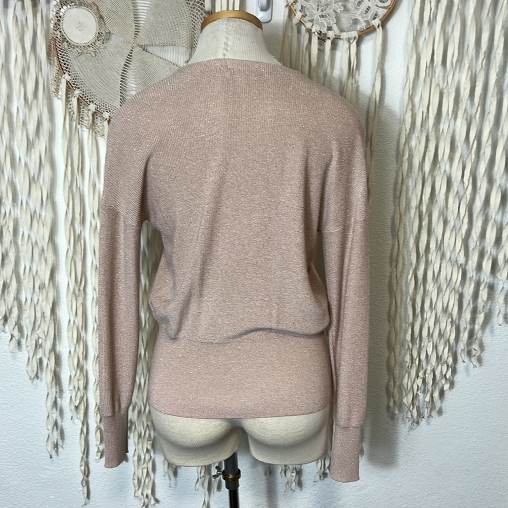 L'AGENCE Cream Wrap Blouse - Picture 6 of 12